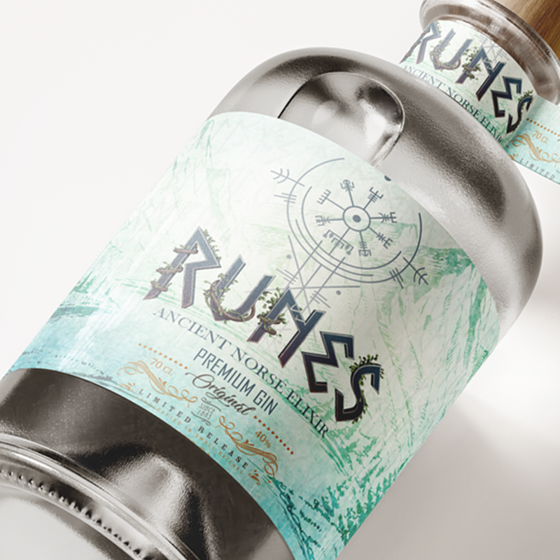 FMCG Label Design portfolio example